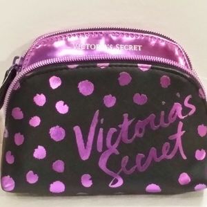**VICTORIA'S SECRET** 2 MAKEUP BAGS...NWT!